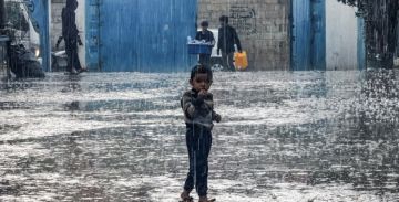 الدفاع المدني يحذر من كارثة في غزة مع المنخفضات الجوية ويطالب بتدخل عاجل