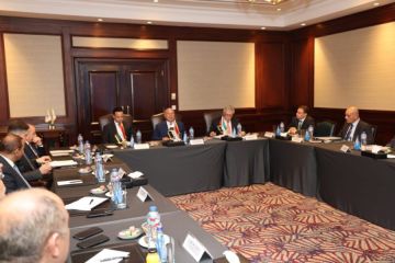 القطامين : الجسر العربي نموذج للتكامل الاقتصادي العربي ومحور رئيس في منظومة النقل البحري بالبحر الأحمر القطامين : الجسر العربي نموذج للتكامل الاقتصادي العربي ومحور رئيس في منظومة النقل البحري بالبحر الأحمر