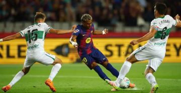 يامال يمسح جرح "الانفصال" بهدف في مرمى إلتشي