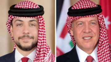 الملك وولي العهد يتلقيان برقيات بذكرى ميلاد المغفور له الملك الحسين