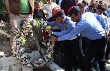 الأمن العام يشيع جثمان الوكيل عز الدين المواجدة في الكرك