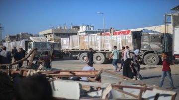 المكتب الإعلامي بغزة: دخول 4453 شاحنة منذ بدء وقف إطلاق النار المكتب الإعلامي بغزة: دخول 4453 شاحنة منذ بدء وقف إطلاق النار