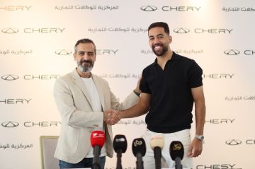 شيري الأردن تعلن اختيار نجم المنتخب الوطني علي علوان سفيرا رسميا لعلامتها التجارية