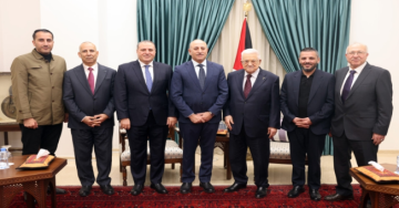 محمود عباس يشكر الملك على دعمه المستمر للقضية الفلسطينية