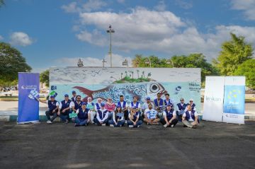 بنك الإسكان ينظم فعالية رسم جدارية فنية في العقبة للتوعية بأهمية البيئة الصحية ودعم جهود مكافحة السرطان بنك الإسكان ينظم فعالية رسم جدارية فنية في العقبة للتوعية بأهمية البيئة الصحية ودعم جهود مكافحة السرطان