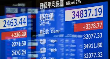 مؤشر الأسهم اليابانية يغلق على انخفاض حاد مؤشر الأسهم اليابانية يغلق على انخفاض حاد