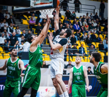 منتخب السلة يتغلب على نظيره السوري منتخب السلة يتغلب على نظيره السوري