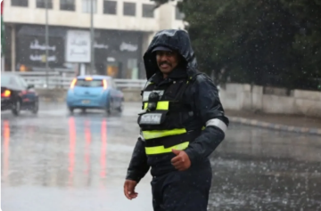 الأردن.. الأمن يدعو إلى الحيطة والحذر خلال حالة عدم الاستقرار الجوي