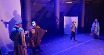 عرض مسرحية النهر لن يفصلني عنك في المركز الثقافي الملكي