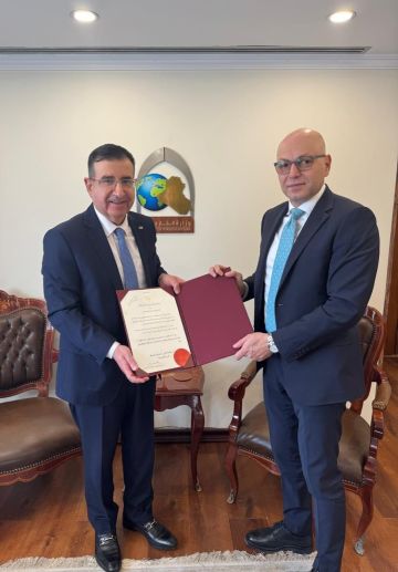 العراق يعتمد زياد بطارسة قنصلا عاما للمملكة الأردنية الهاشمية في أربيل العراق يعتمد زياد بطارسة قنصلا عاما للمملكة الأردنية الهاشمية في أربيل