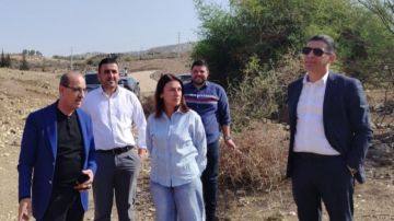 وزير الإدارة المحلية يتفقد بلديات في لواءي المزار الشمالي وبني كنانة