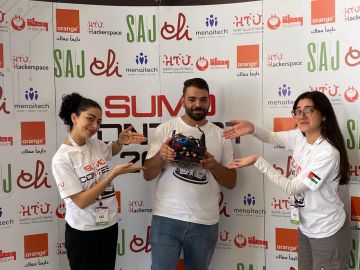 البلقاء التطبيقية تواصل تميزها في المسابقة الوطنية للروبوتات