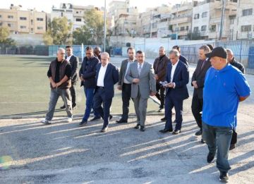 بلدية الزرقاء وأهالي حي جناعة يثمنون دعم رئيس الوزراء للرياضة والشباب