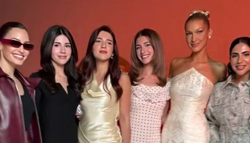 بالصور.. بيلا حديد تلتقي الأخوات بيوتي والمؤثرات العربيات في دبي