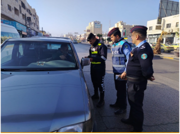 بالصور...الأمن العام يواصل حملة تفقد جاهزية المركبات استعدادا للشتاء