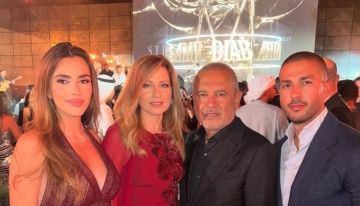 بحضور عائلته.. إيلي صعب يجمع عمرو دياب ونجوم الوطن العربي على جزيرة ياس