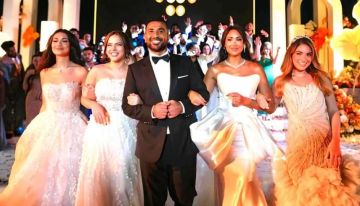  عملت شرع ربنا .. زفاف غامض لأحمد سعد بين 4 فنانات يثير الجدل .. فيديو