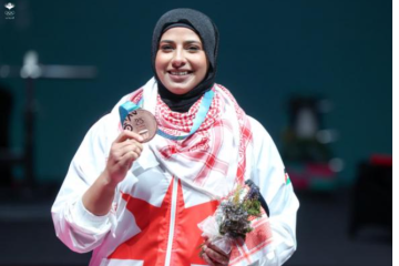 برونزية جديدة لأسماء عيسى في نهاية منافسات التضامن الإسلامي
