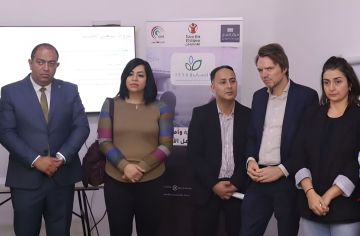 نائب السفير الهولندي يزور مركز اكساب للتنمية المستدامة بإربد نائب السفير الهولندي يزور مركز اكساب للتنمية المستدامة بإربد