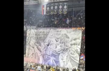 شاهد.. تيفو جماهير بارتيزان تفجر موجة غضب في تركيا