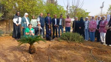 شباب ذيبان النموذجي ينفذون برنامج التطوع الأخضر شباب ذيبان النموذجي ينفذون برنامج التطوع الأخضر