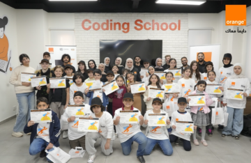 أورنج الأردن تنظم النسخة الرابعة من ورشة SuperCoders تحت شعار البرمجة من أجل كوكب الأرض بالتعاون مع المجلس الأردني للأبنية الخضراء ودار الهندسة أورنج الأردن تنظم النسخة الرابعة من ورشة SuperCoders تحت شعار البرمجة من أجل كوكب الأرض بالتعاون مع المجلس الأردني للأبنية الخضراء ودار الهندسة