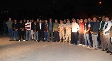 وصول طواقم المستشفى الميداني الأردني جنوب غزة 8