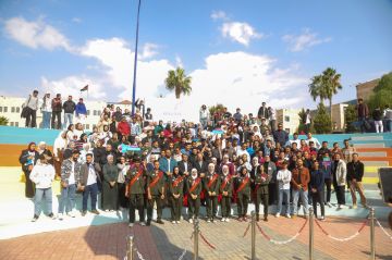 جامعة الزرقاء تنظم فعالية توعوية بعنوان أنت مش لحالك إحنا معك 