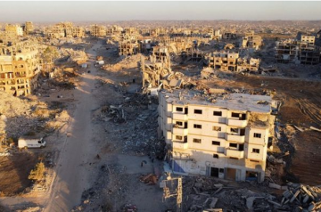 طائرات الاحتلال تستهدف شرقي مدينة غزة