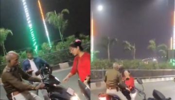 فيديو يثير الغضب في الهند.. شرطي يسحل امرأة حامل بسبب خلاف مروري