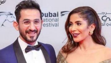  3 بحبك .. أحمد حلمي يحتفل بعيد ميلاد منى زكي