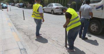 أمانة عمان تزيل آلاف العوائق من الشوارع والأرصفة لتحسين الانسيابية المرورية