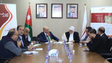 اتفاقية تعاون بين شركتي البريد الأردني وكنعان إنفستمنت