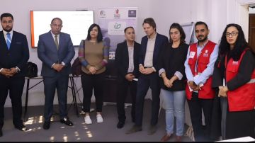 نائب السفير الهولندي يزور مركز اكساب للتنمية المستدامة بإربد