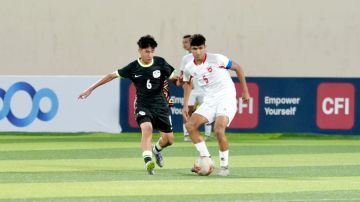 منتخب الناشئين يلتقي نظيره العراقي غدا