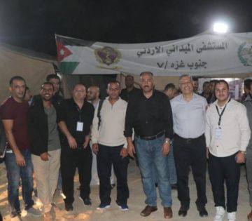 وصول طواقم المستشفى الميداني الأردني جنوب غزة 8 وصول طواقم المستشفى الميداني الأردني جنوب غزة 8