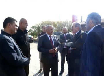 بالصور...أبو السمن يتفقد الواقع المروري لطريق الرمثا - جابر بالصور...أبو السمن يتفقد الواقع المروري لطريق الرمثا - جابر