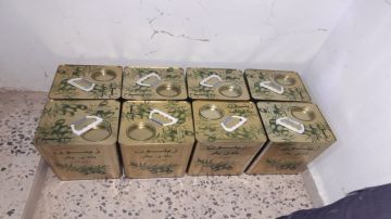 ضبط كميات من زيت الزيتون المغشوش داخل شقة في الرمثا ضبط كميات من زيت الزيتون المغشوش داخل شقة في الرمثا