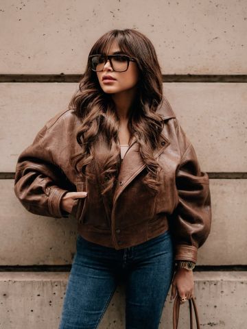 نهى نبيل بستايل سمارت كاجوال في شوارع باريس