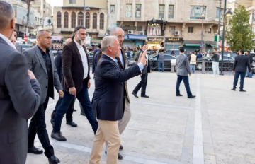 جلالة الملك عبدالله الثاني في وسط البلد