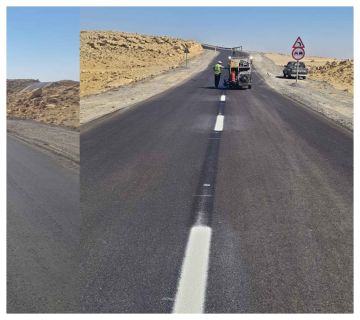 معان : إنهاء أعمال صيانة طريق الرصيف الملوكي