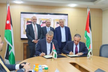 توقيع مذكرة تفاهم لتعزيز مشاريع الربط الكهربائي الأردني الفلسطيني
