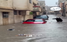 مشاهد صادمة .. مخيم البقعة يغرق بمياه الامطار .. فيديو