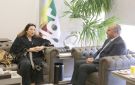 الشواربة يلتقي المديرة الإقليمية لبرنامج الأمم المتحدة للمستوطنات البشرية