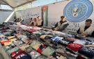 الحملة الأردنية توزع 1600 طرد كسوة شتوية لاطفال غزة