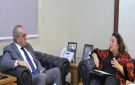 وزارة الأشغال وبرنامج الأمم المتحدة للمستوطنات البشرية يبحثان التعاون