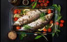 سمك مشوي بالفرن