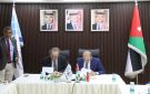 المصري وغوشة يوقعان اتفاقية تلزم جميع البلديات الأردنية بوقف ترخيص كروكيات الابنية