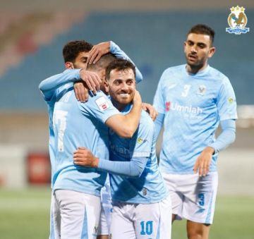 الفيصلي يحافظ على صدارة الدرع بفوزه على الرمثا 3-1