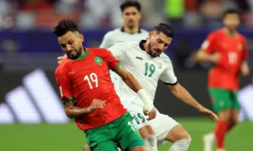المغرب تتخطى سوريا وتصعد إلى نصف نهائي كأس العرب المغرب تتخطى سوريا وتصعد إلى نصف نهائي كأس العرب